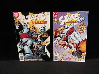 Buy Stars And  S.T.R.I.P.E. #0 And #1, (1st App Of Stargirl) DC Comics 1999 • 46.36£