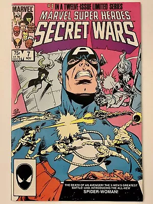 Buy Marvel Super Heroes Secret Wars #7 (1984) 1st Spider-Woman (NM) KEY MCU -VINTAGE • 106.48£
