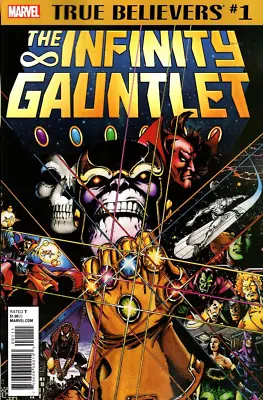 Buy True Believers INFINITY GAUNTLET #1 (Reprint / Avengers Endgame / 1991 / NM) • 14.95£