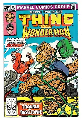 Buy Marvel Two-in-One #78 The Thing And Wonder Man FN (1981) Marvel Comics • 3£