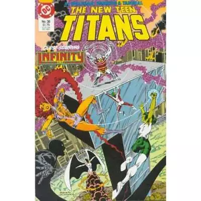 Buy New Teen Titans (1984 Series) #38 In Near Mint Minus Condition. DC Comics [l` • 1.82£