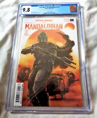 Buy STAR WARS MANDALORIAN #1 🔥 CGC 9.8 1st KEY 🔑 App Din Djarin Marvel Comics NM • 89.50£