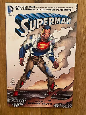 Buy Superman Before Truth Hardcover Hardback Graphic Novel DC Comics Yang Romita JR • 4.95£