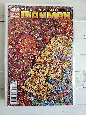 Buy The Invincible Iron Man # 527 Collage Variant Final Issue.  *NM*  • 60.32£
