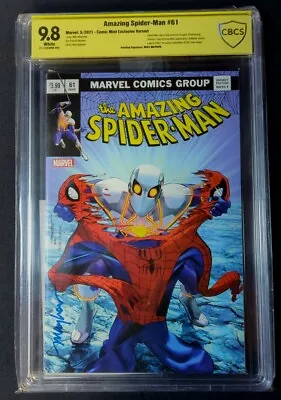 Buy Amazing Spider-Man 61 CBCS 9.8 SIGNED BY MIKE MAYHEW MINT EDITION • 160.74£