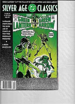 Buy DC Silver Age Classics Green Lantern Green Arrow Reprint #76 (1992) -  VERY NICE • 5.53£