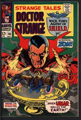 Buy Strange Tales #156 7.0 // 1st Appearance Of Zom Marvel Comics 1967 • 49.82£
