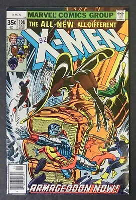 Buy Uncanny X-Men #108, FN+ 6.5, 1st John Byrne Art On X-Men Title; 1st App Waldo • 45.34£