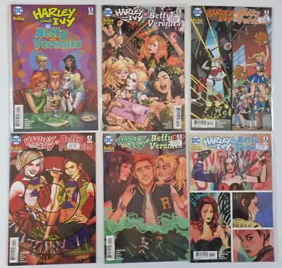 Buy Archie Comics Harley And Ivy Betty And Veronica Issues 1 2 3 4 5 6 DC 2017 Dini • 25£