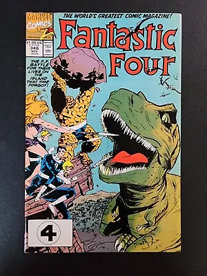 Buy Marvel Comics Fantastic Four #346 Nov 1990 1st App Time Variance Authority (a) • 6.31£