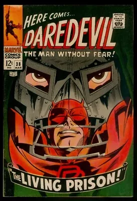 Buy Marvel Comics DAREDEVIL The Man Without Fear #38 Dr. Doom FN 6.0 • 39.99£