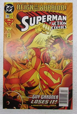 Buy Dc Comic Book Superman In Action Comics Reign Of The Warrior! #709 Apr 1995 • 7.87£