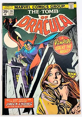 Buy Tomb Of Dracula #26 (1974) / Fn- / Dracula Marvel Bronze Age • 15.80£