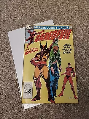 Buy Daredevil #196 July 1983 Marvel 1st App Lord Dark Wind Wolverine App • 11.95£