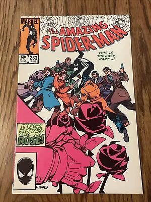 Buy Amazing Spider-Man  # 253 (Marvel 1984) 1st Appearance Of The Rose! • 7£