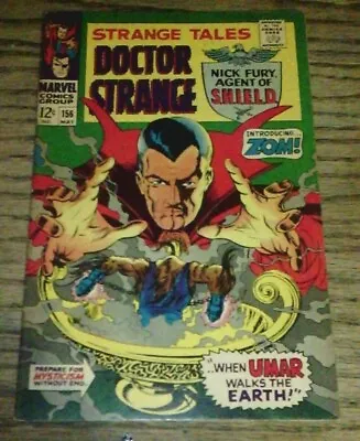 Buy Strange Tales #156, Doctor Strange Nick Fury Agent Of S.h.i.e.l.d. • 29.24£