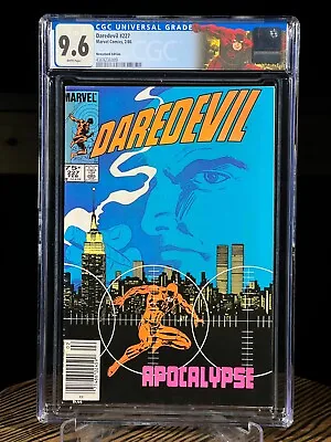 Buy DAREDEVIL #227 Newsstand CGC 9.6 1986 Kingpin Discovers Daredevil’s Identity • 139.92£
