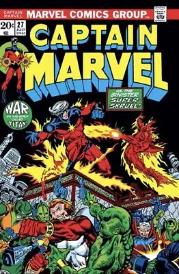 Buy Marvel Comics Captain Marvel Vol 1 #27A 1973 5.0 VG/FN 🔑 • 26.97£