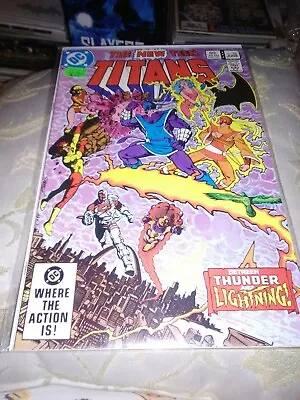 Buy The New Teen Titans #32, DC, 1983, 1st & Origin Of Thunder & Lightning, VF • 7.90£