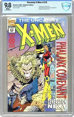 Buy Uncanny X-Men #316 Direct Foil Variant CBCS 9.8 1994 21-40F4BBA-070 • 42.11£