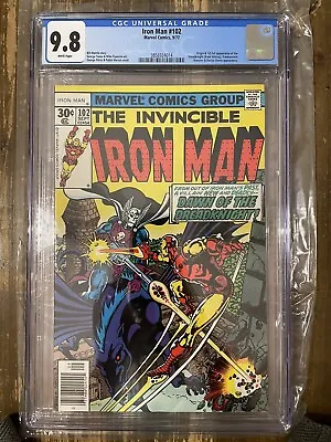 Buy Iron Man #102 CGC 9.8 White Pages First Appearance Dreadknight Bram Velsing • 719.57£