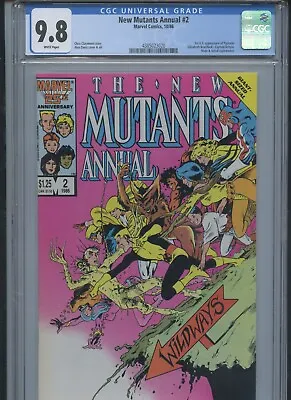 Buy New Mutants Annual #2 1986 CGC 9.8 • 422.23£