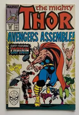Buy Thor #390 Cap Lifts Thors Hammer For The 1st Time. (Marvel 1988) FN/VF Condition • 49£