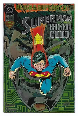 Buy Superman #82 (Vol 2) : NM- :  Back For Good!  : Foil Cover Collectors Edition • 1.95£