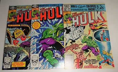 Buy Hulk #260,262,265  9.0/9.2  1981 • 18.91£