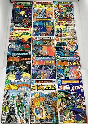 Buy 70 Brave And The Bold #136-199 Run + Best Of #1-6 + (1991) #1-6 Sets Batman 1977 • 158.31£