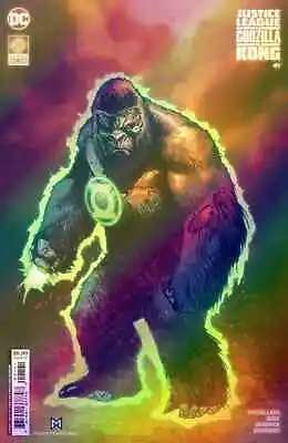 Buy 🌟foil🌟 Justice League Vs Godzilla Vs Kong #7 (kong As Green Lantern Variant) • 15.98£
