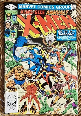 Buy The Uncanny X-Men King Size Annual #5 - Fantastic Four Appearance💥Super Copy💥 • 9.99£