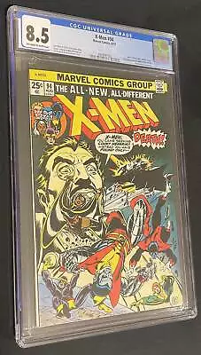 Buy X-men #94 New Team Begins Cgc 8.5 1975 Marvel Key Book Claremont • 869.66£