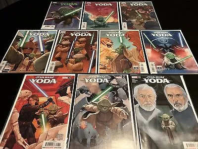 Buy STAR WARS YODA  #1-10 Marvel Bagged & Boarded COMPLETE 1st PRINTS • 44.99£
