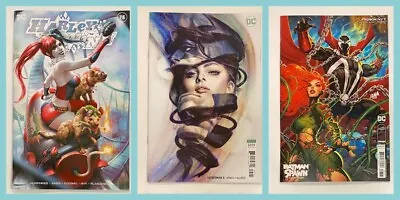 Buy DC Lot Of 3: Harley Quinn #75 Lim, Catwoman #5 Artgerm, Poison Ivy #7 Nakayama • 19.99£