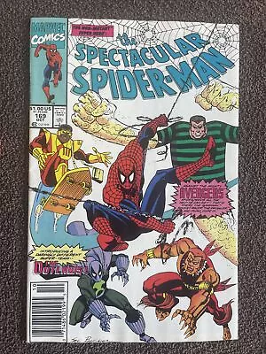 Buy The Spectacular SPIDER-MAN #169 (Marvel, 1990) Conway & Buscema ~ Newsstand • 7.87£