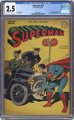 Buy Superman #46 CGC 2.5 1947 4240359021 • 280.21£