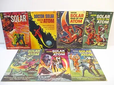 Buy Doctor Solar Man Of The Atom #4, 16,19,21 - 23,25 Lower Grade Lot -Gold Key 1963 • 41.89£
