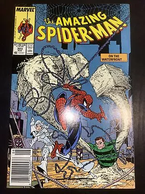 Buy Amazing Spider Man #303 Marvel Todd McFarlane Cover 1988.    NEVER READ!! • 16.07£