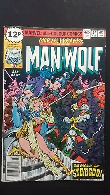 Buy MARVEL PREMIERE #46 : MAN-WOLF  (1979 Marvel)    Fn+  (7.0) • 3.99£