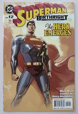Buy Superman: Birthright #12 - 1st Printing - DC Comics September 2004 VF 8.0 • 4.45£