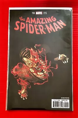 Buy Amazing Spider-man #795 Second Print Variant Cover Near Mint Buy Today  • 8£