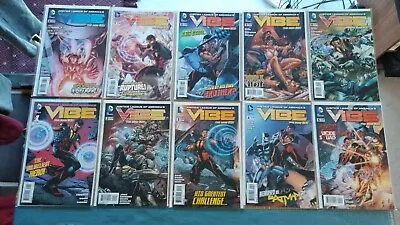 Buy JUSTICE LEAGUE OF AMERICA'S VIBE 1-10 NM Complete 2013 Series DC Comics • 32.43£