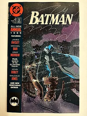 Buy COMIC - DC Comics Batman All-New Annual 1989 #13 James Owsley Michael Bair • 5.25£