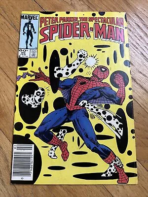 Buy The Spot!  The Spectacular Spiderman #99 (1984). Great Condition! • 35.78£