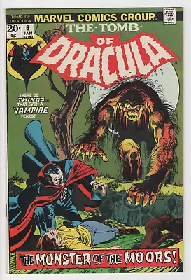 Buy US - Tomb Of Dracula 6 - 1973 - 7.0/7.5 - Gene Colan, Neal Adams Cover. Horror • 35.88£