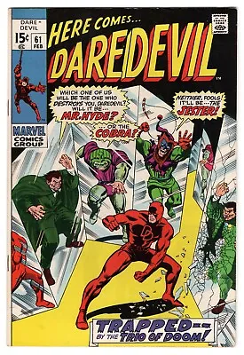 Buy Daredevil Vol 1 No 61 Feb 1970 (VFN/NM) (9.0) Marvel, Bronze Age • 39.99£