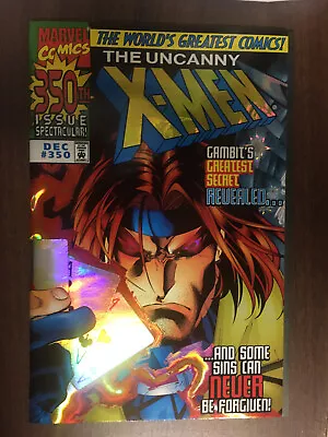 Buy The Uncanny X-Men #350 December 1997 Holofoil Edition Trial Of Gambit Marvel • 23.75£