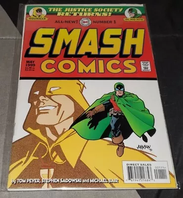 Buy Smash Comics #1 The Justice Society Returns! (1999 DC Comics) • 1.59£