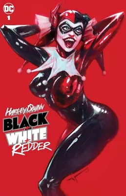 Buy Harley Quinn: Black + White + Redder #1 (Ivan Tao Trade Dress Variant Cover) • 14.99£